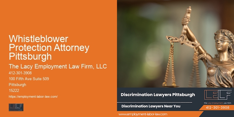 Whistleblower Protection Attorney Pittsburgh