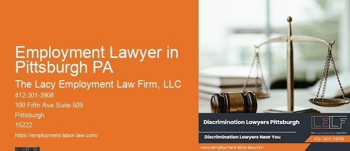 Employment Lawyer in Pittsburgh PA