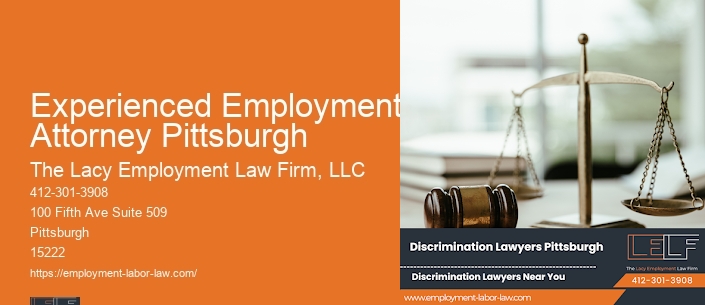 Experienced Employment Attorney Pittsburgh