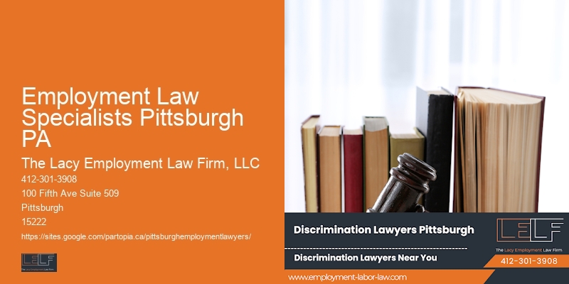 Employment Law Specialists Pittsburgh PA