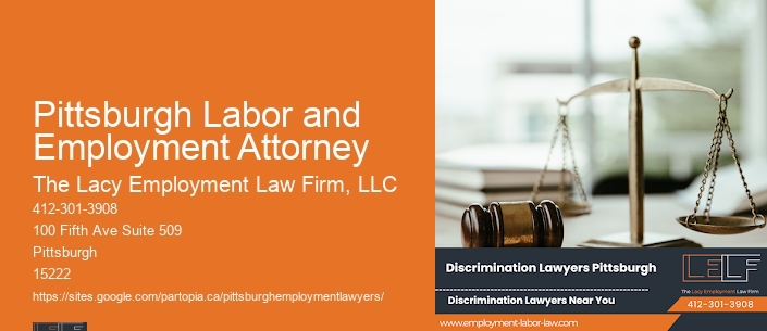 Pittsburgh Labor and Employment Attorney