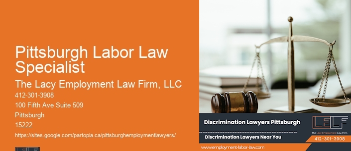 Pittsburgh Labor Law Specialist