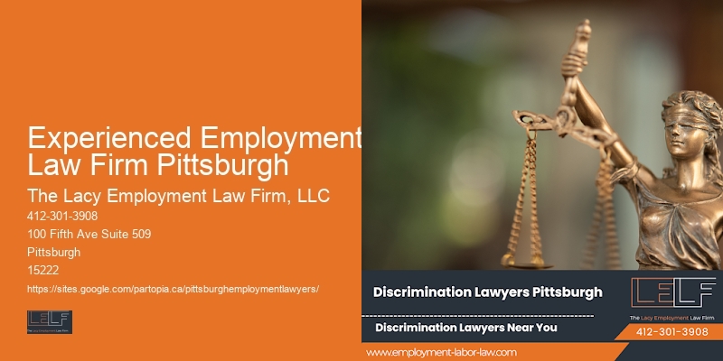 Experienced Employment Law Firm Pittsburgh