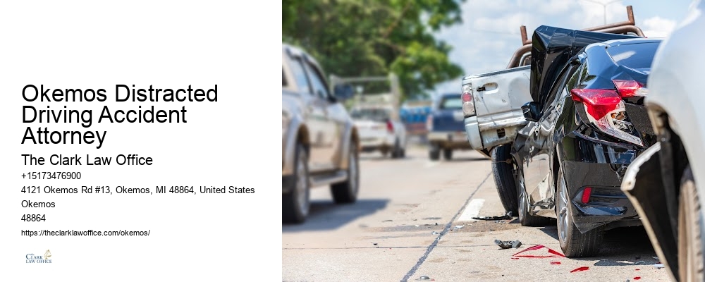 Okemos Distracted Driving Accident Attorney