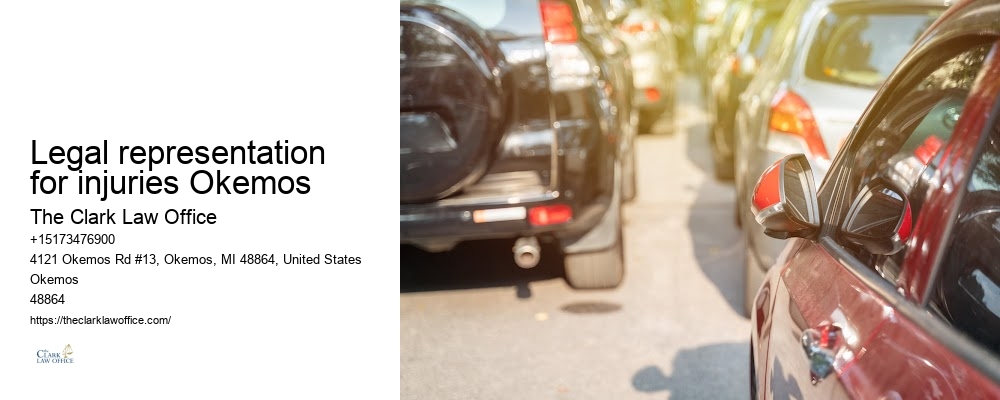 Legal representation for injuries Okemos