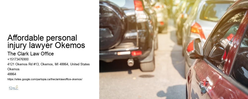 Affordable personal injury lawyer Okemos