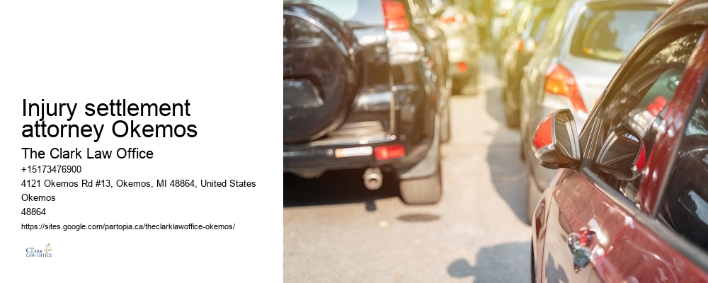 Injury settlement attorney Okemos