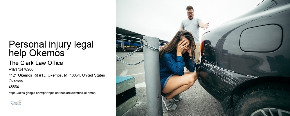 Personal injury legal help Okemos