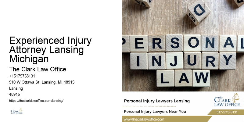Experienced Injury Attorney Lansing Michigan