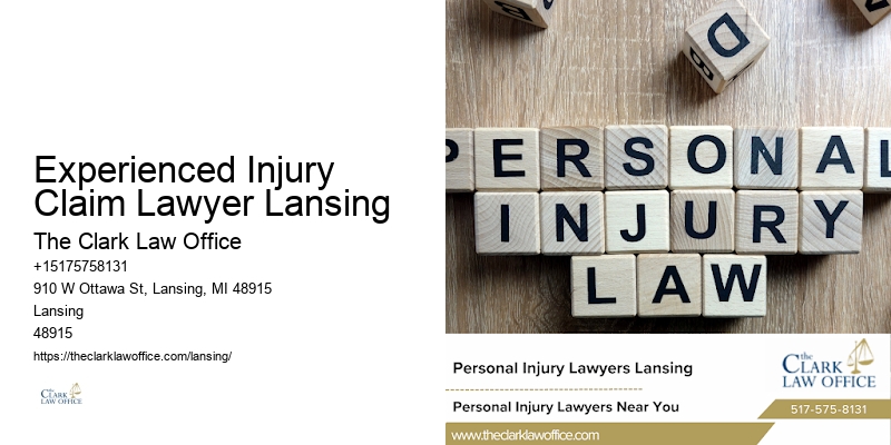 Experienced Injury Claim Lawyer Lansing