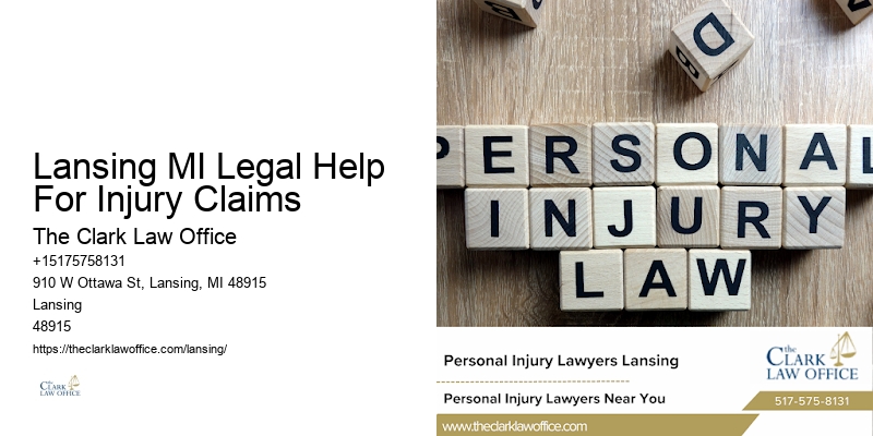 Lansing MI Legal Help For Injury Claims