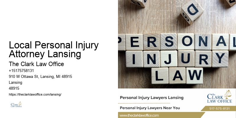Local Personal Injury Attorney Lansing