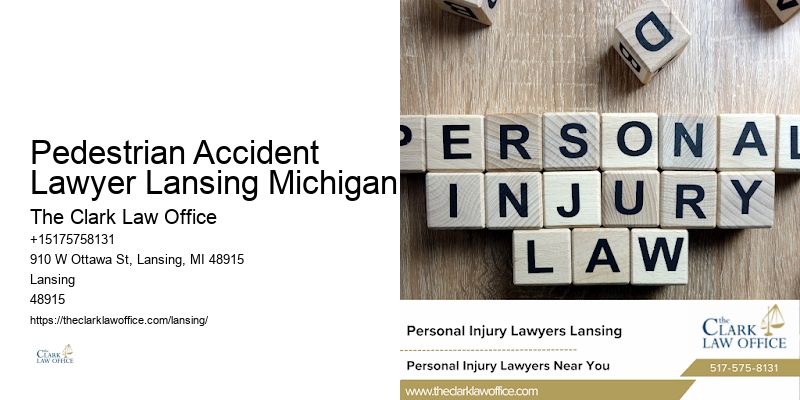 Pedestrian Accident Lawyer Lansing Michigan