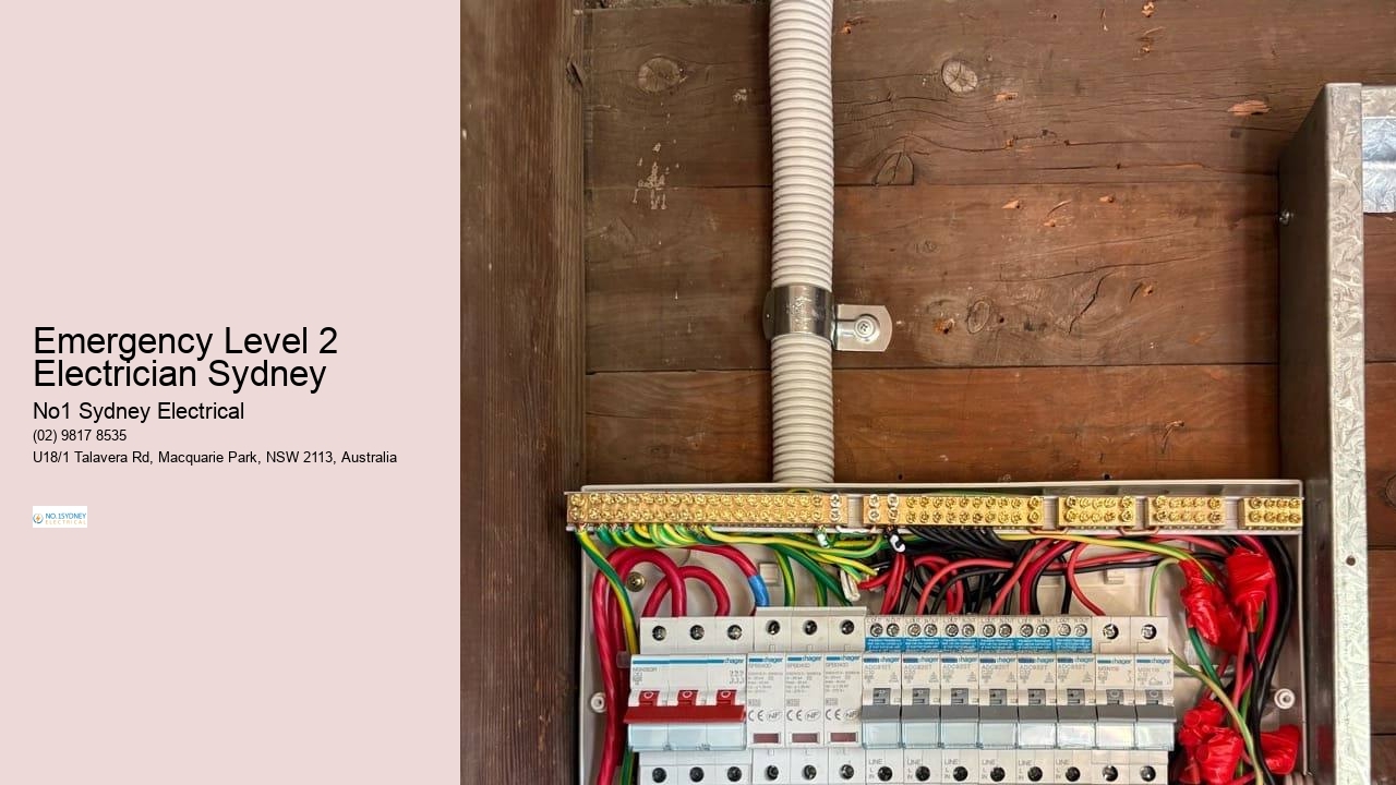 Emergency Level 2 Electrician Sydney