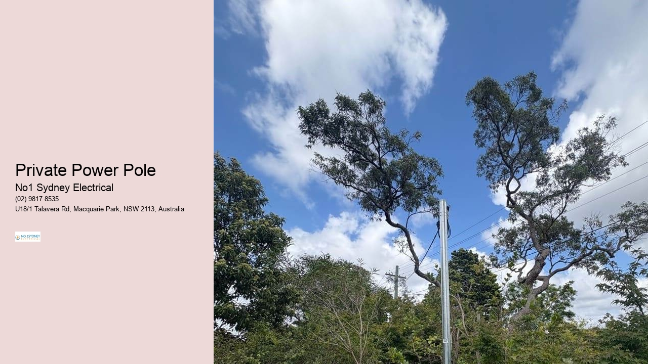 Private Power Pole