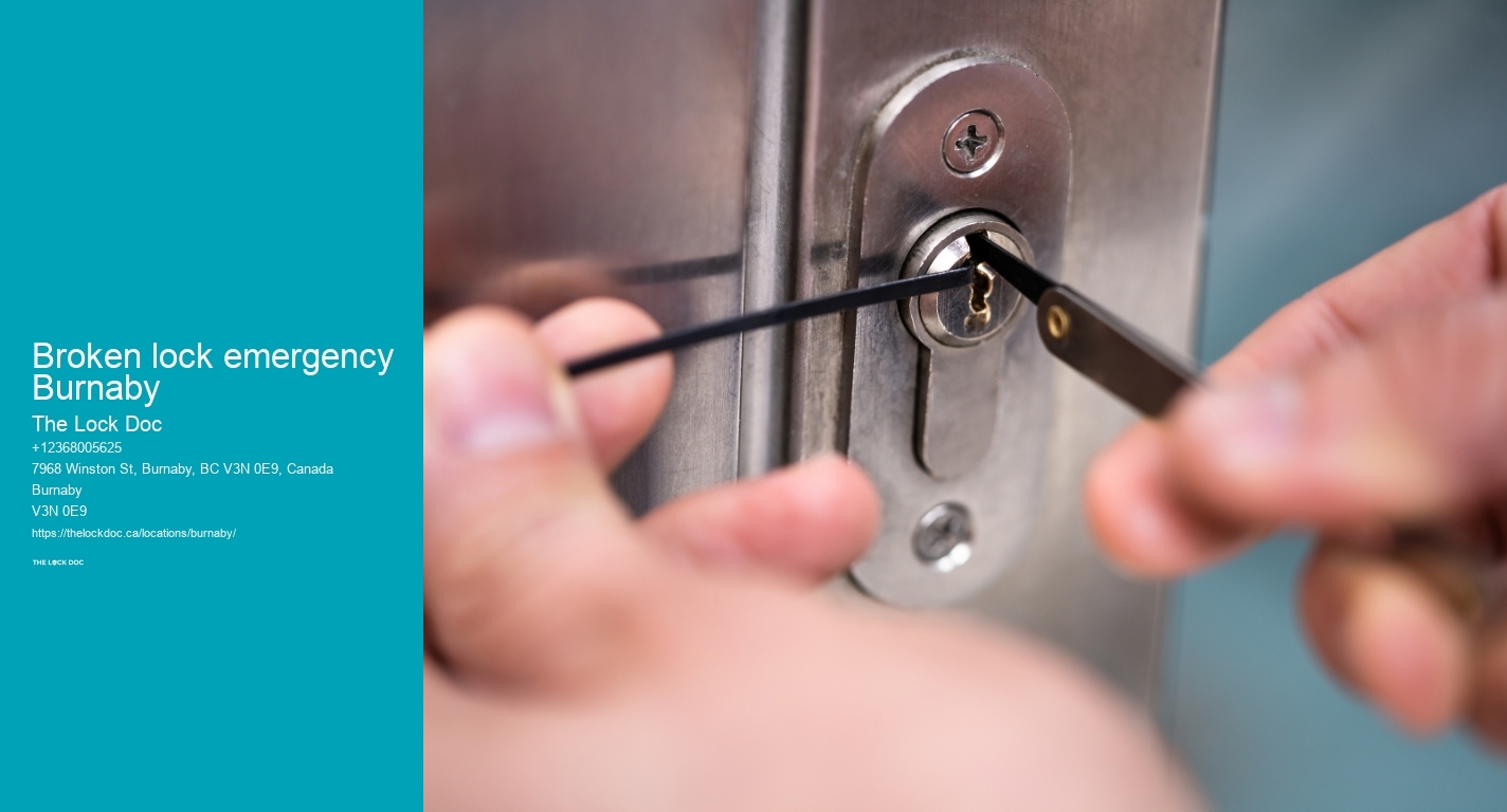 Broken lock emergency Burnaby
