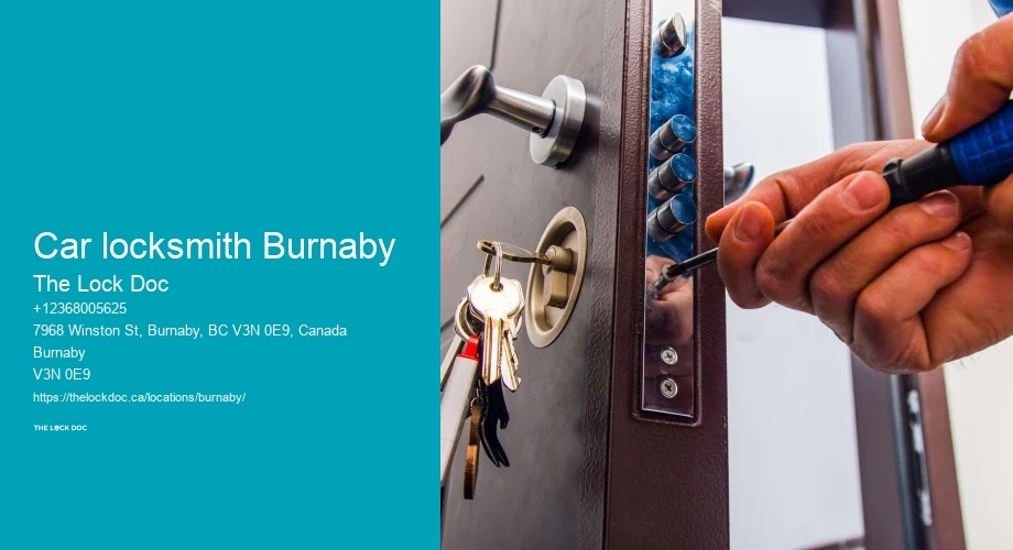 Car locksmith Burnaby