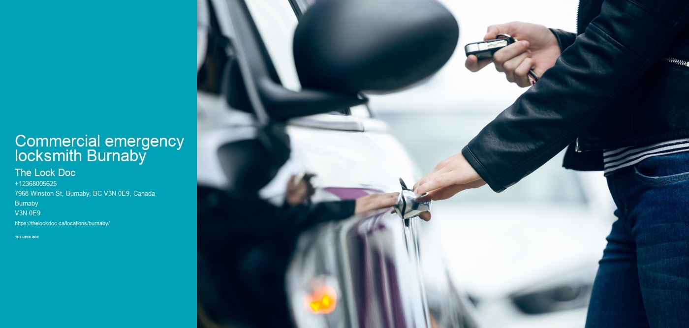Commercial emergency locksmith Burnaby
