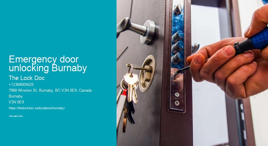 Emergency door unlocking Burnaby