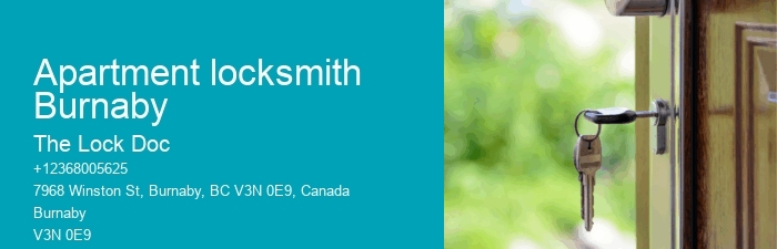 Apartment locksmith Burnaby