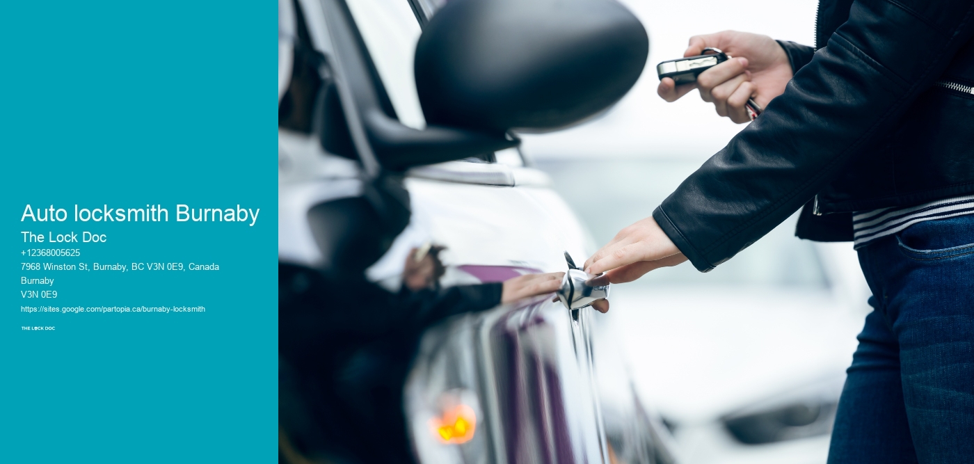 Auto locksmith Burnaby