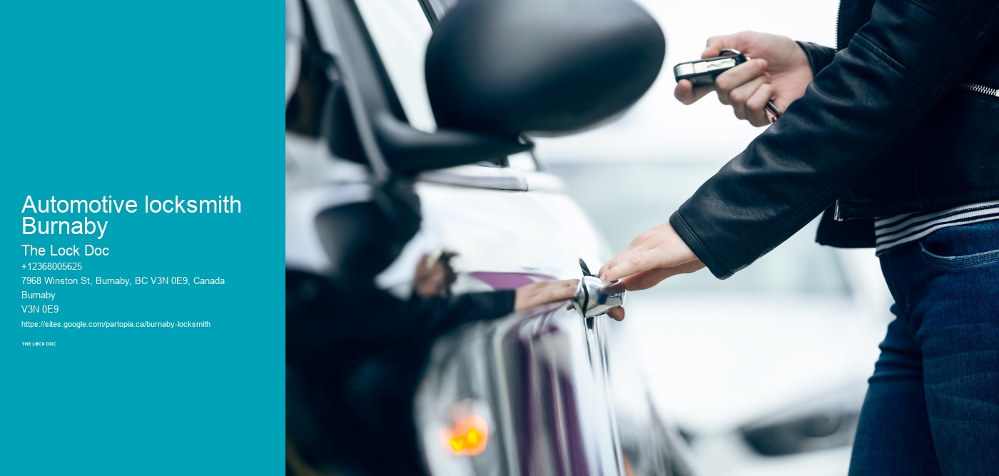 Automotive locksmith Burnaby