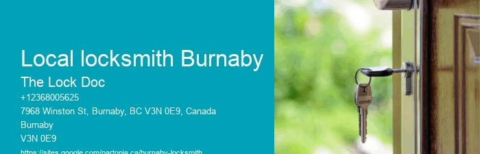 Local locksmith Burnaby