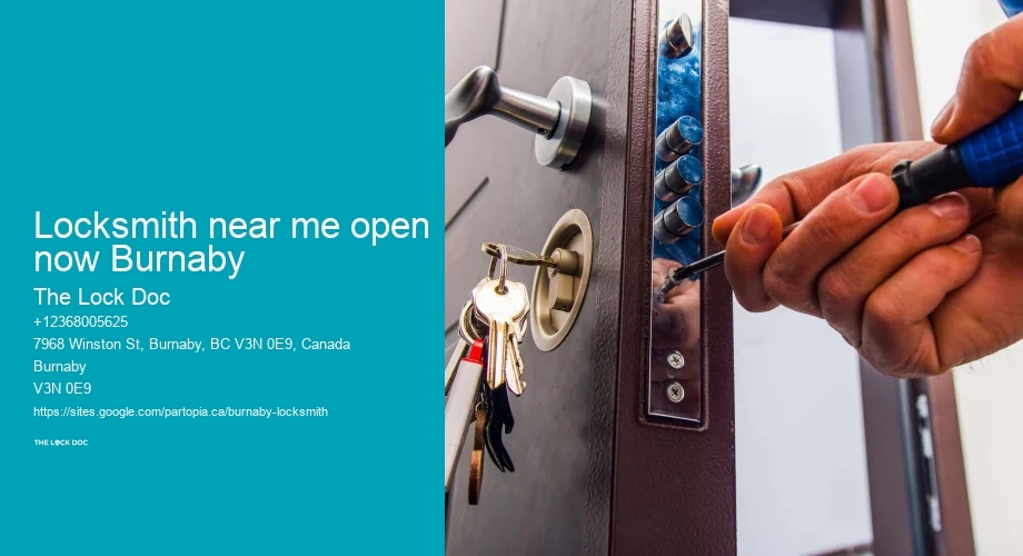 Locksmith near me open now Burnaby