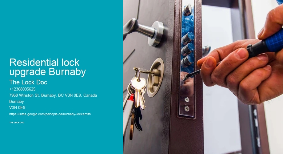 Residential lock upgrade Burnaby