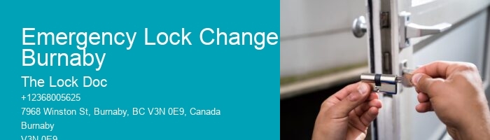 Emergency Lock Change Burnaby