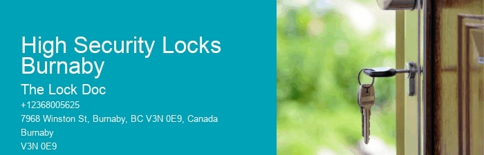 High Security Locks Burnaby