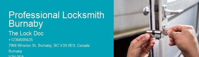 Professional Locksmith Burnaby