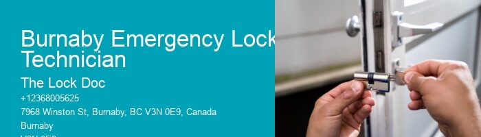 Burnaby Emergency Lock Technician