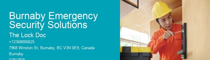 Burnaby Emergency Security Solutions