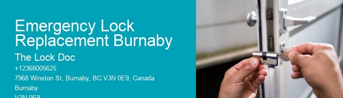 Emergency Lock Replacement Burnaby