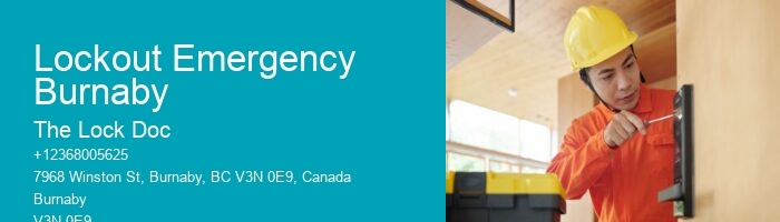 Lockout Emergency Burnaby