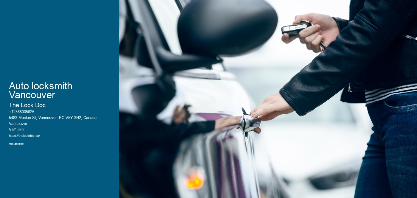 Auto locksmith Vancouver