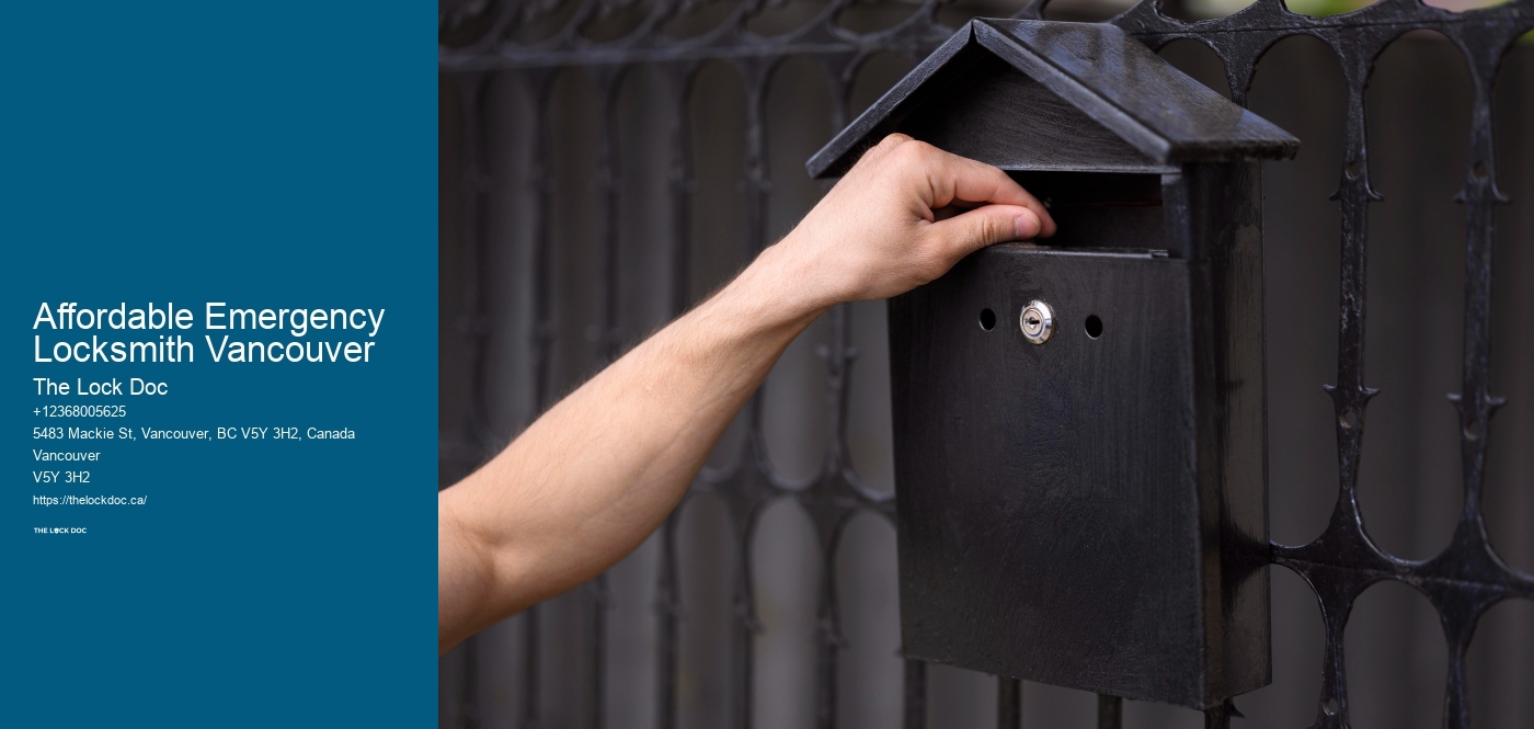Affordable Emergency Locksmith Vancouver