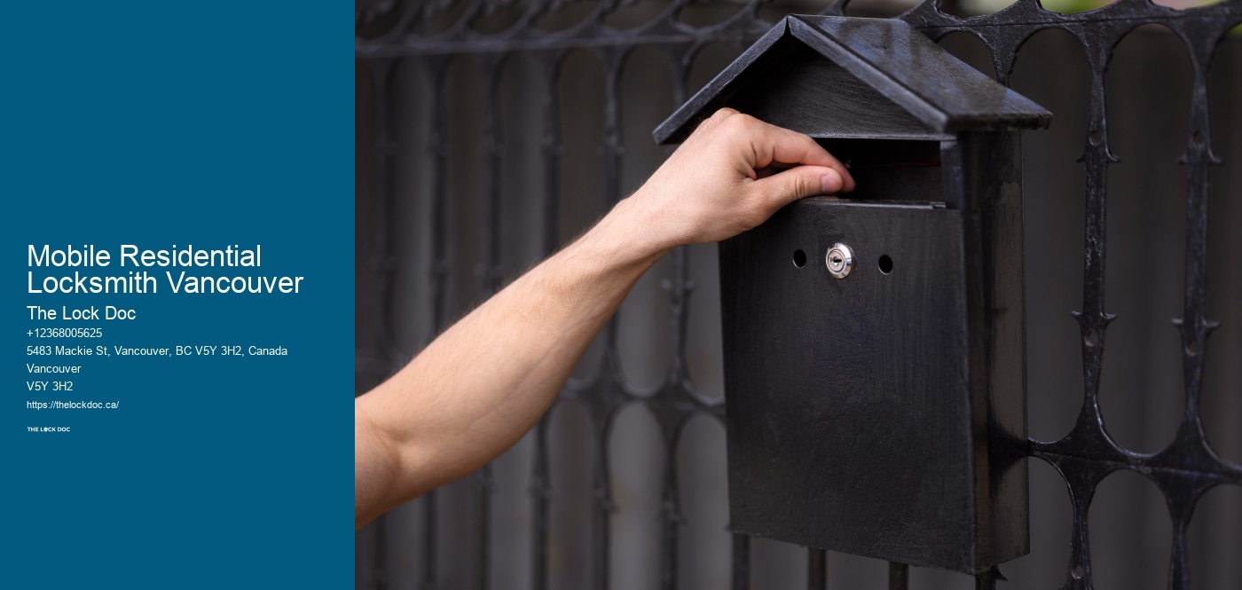 Mobile Residential Locksmith Vancouver