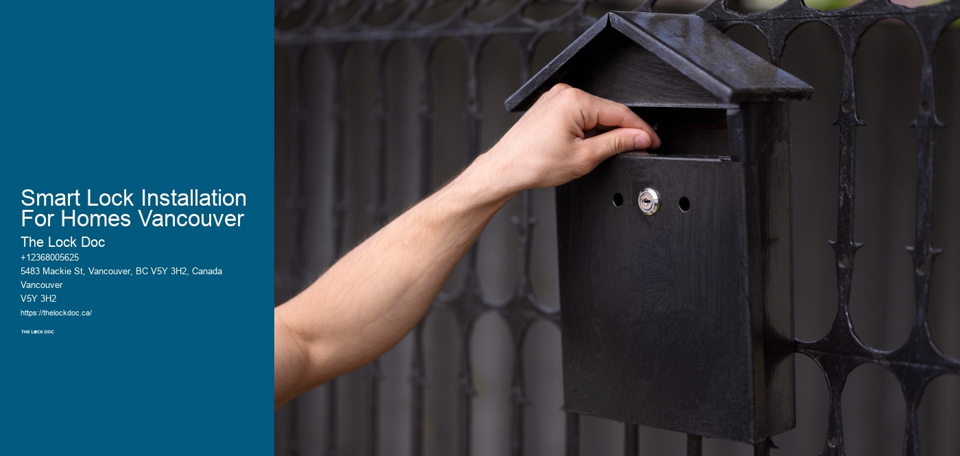 Smart Lock Installation For Homes Vancouver