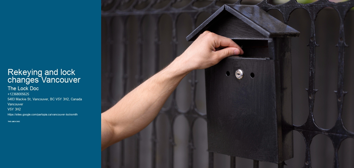 Rekeying and lock changes Vancouver