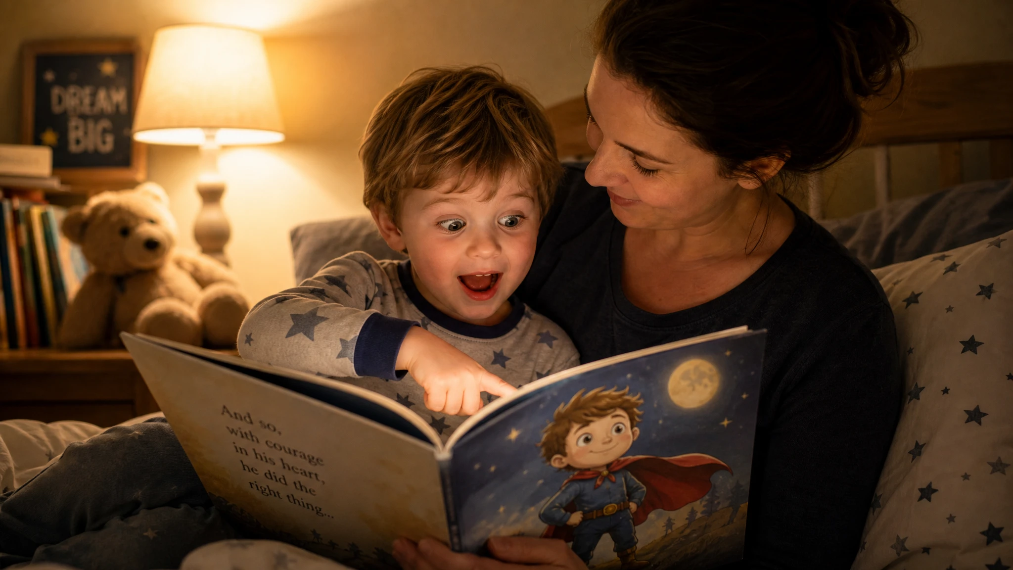 Pourquoi votre enfant rêve d'être le héros de sa propre histoire