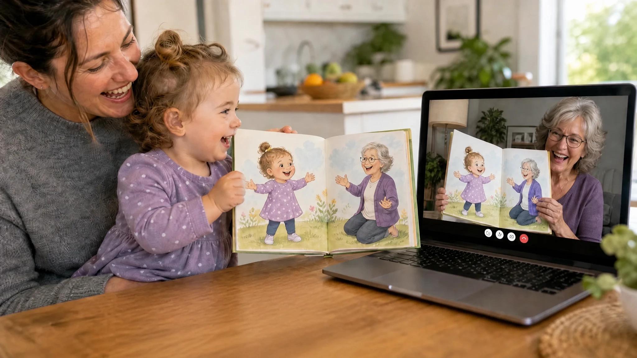 Long-distance grandparents: how to actually be part of a toddler's life from 500 miles away