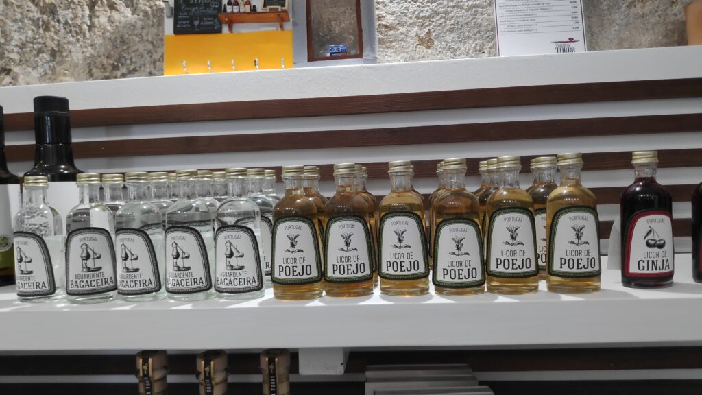 Liqueurs and brandy from Courelas da Torre
