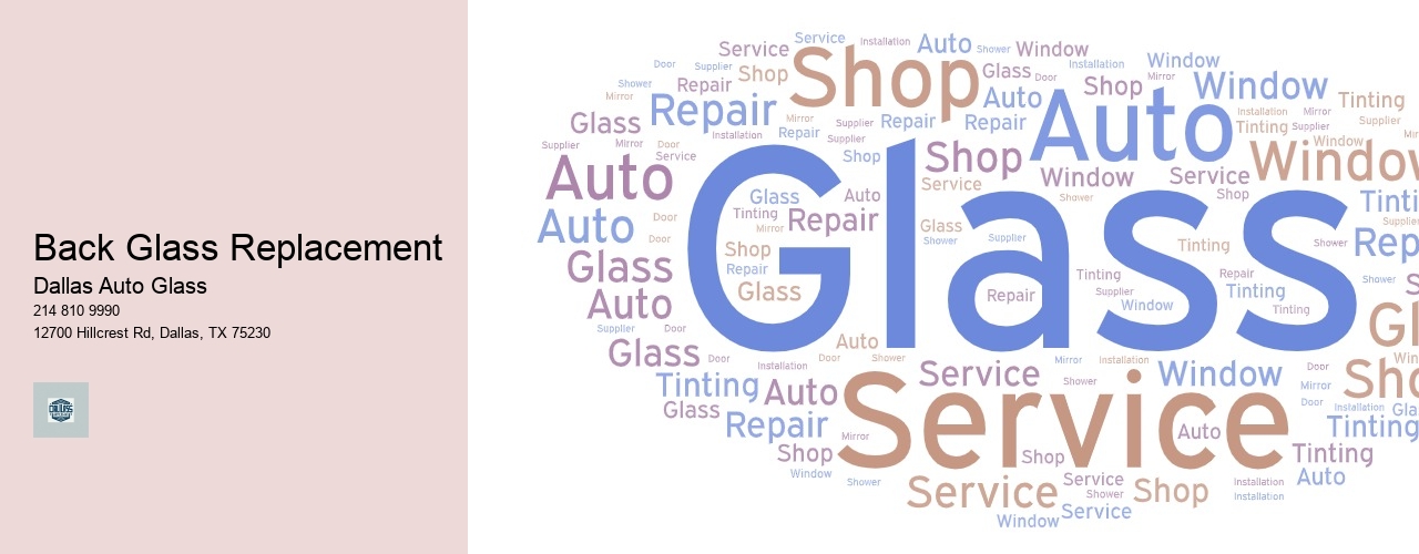 Back Glass Replacement