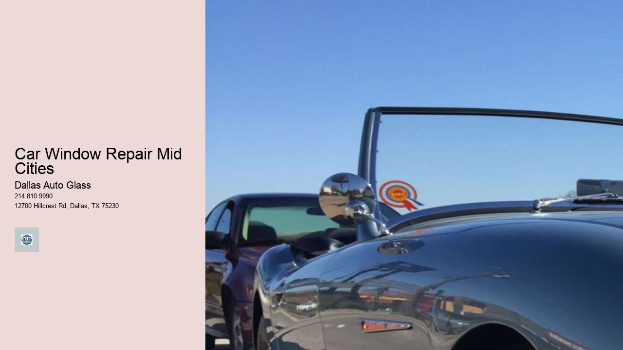 Car Window Repair Mid Cities