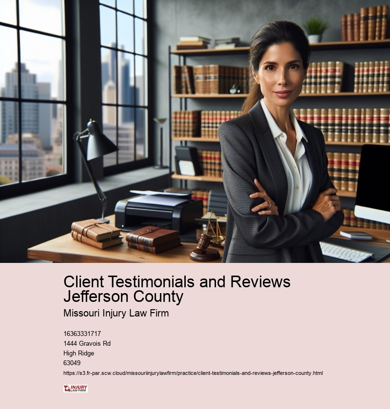 Client Testimonials and Reviews Jefferson County