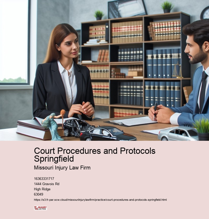 Court Procedures and Protocols Springfield
