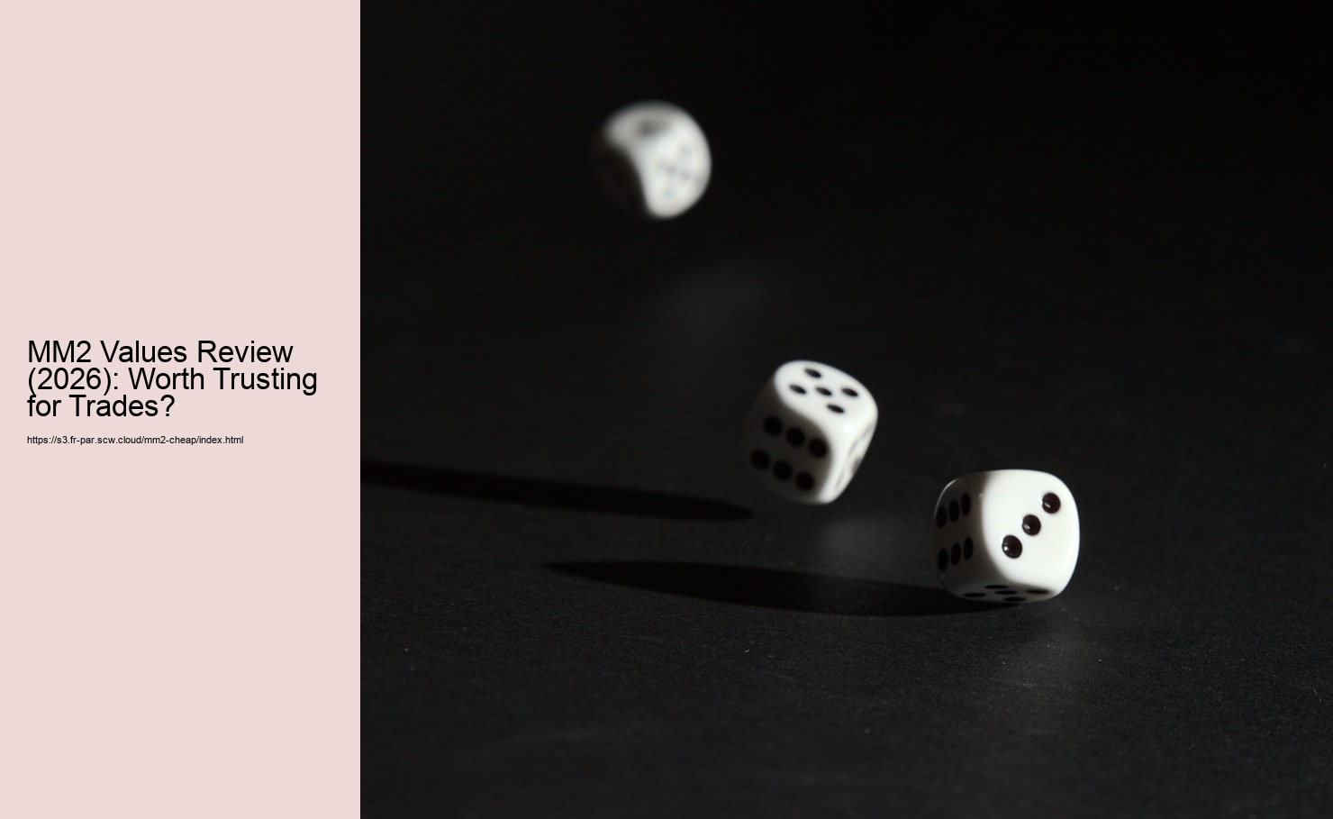 MM2 Values Review (2026): Worth Trusting for Trades?
