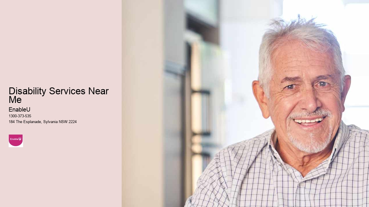 Disability Services Near Me